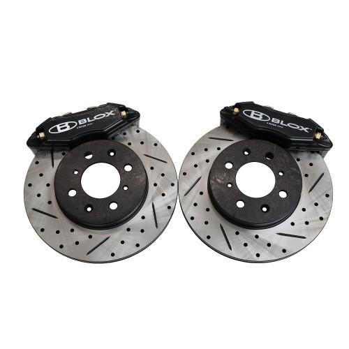 EBC Racing 12-20 Audi A3 (8V) 1.8T Red Apollo-4 Calipers 330mm Rotors Front Big Brake Kit