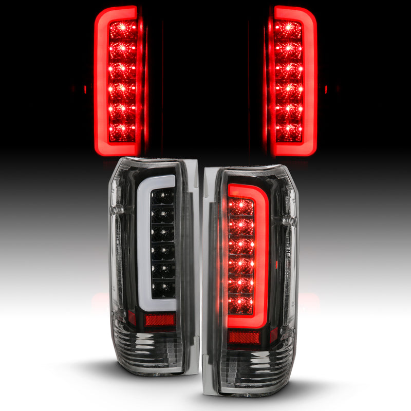 ANZO 1987-1996 Ford F-150 LED Taillights (Pair)