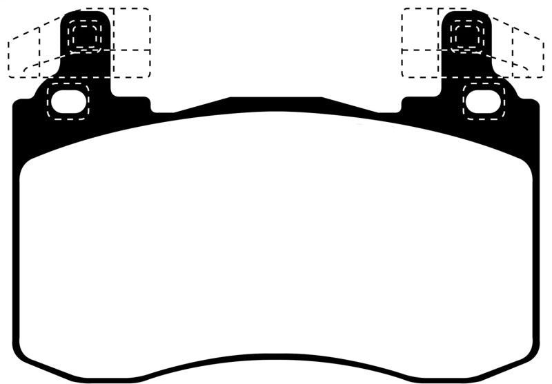 EBC 2019+ Genesis G70 2.0T (Brembo) Yellowstuff Front Brake Pads