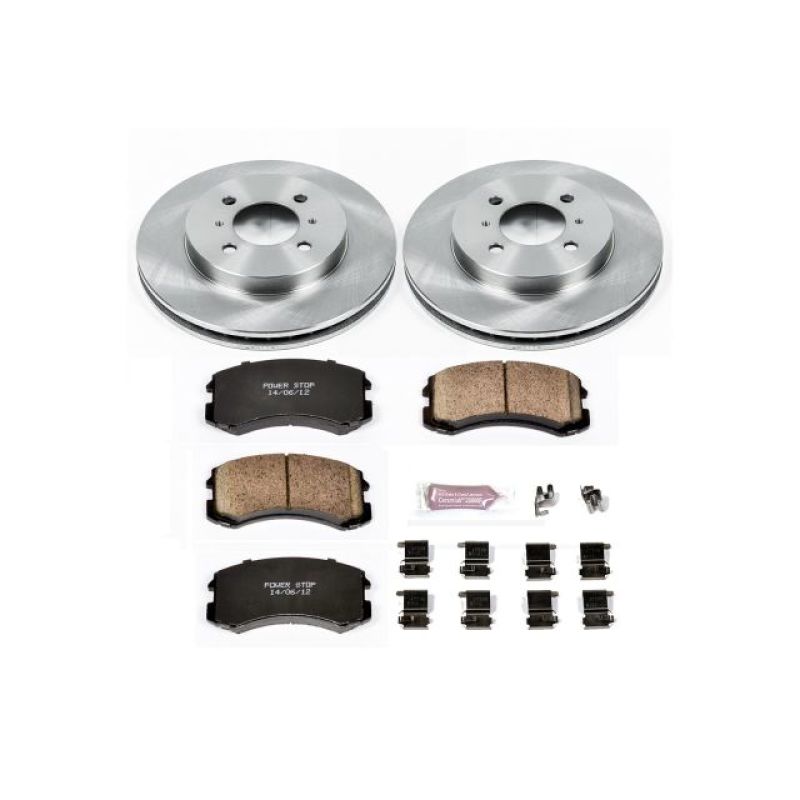 Power Stop 02-07 Mitsubishi Lancer Front Autospecialty Brake Kit