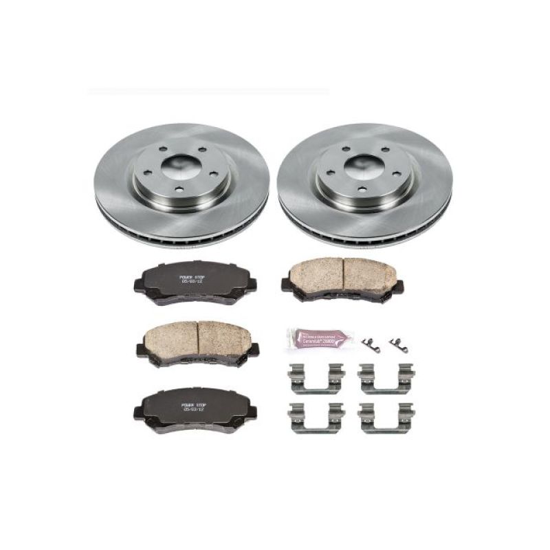 Power Stop 08-14 Nissan Rogue Front Autospecialty Brake Kit