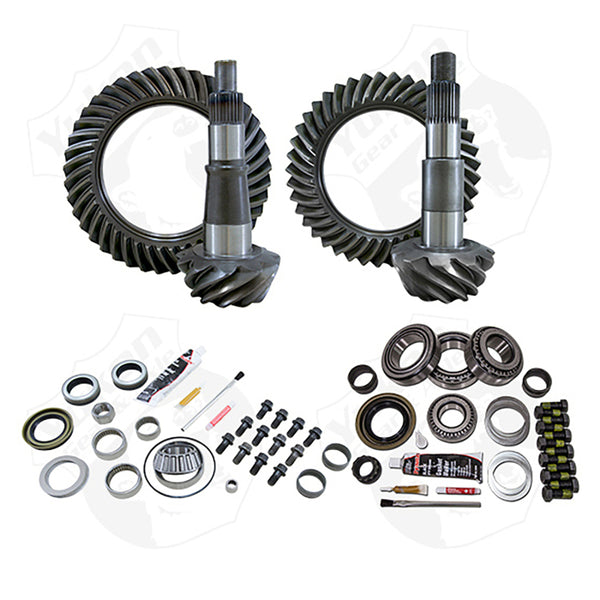 Yukon Gear Gear & Install Kit Package for 11-13 Ram 2500/3500 w/ 9.25 Front & 11.5 Rear - 4.56 Ratio