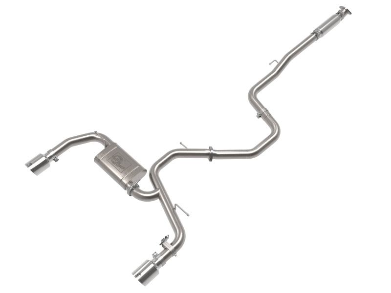 aFe POWER Takeda 22-23 Hyundai Elantra L4-2.0L (t) 3in 304 SS Cat-Back Exhaust w/ Polished Tips