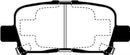 EBC 00-02 Acura MDX 3.5 Ultimax2 Rear Brake Pads