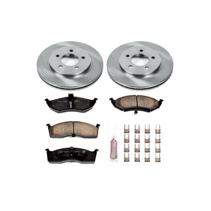 Power Stop 2000 Chrysler Grand Voyager Front Autospecialty Brake Kit