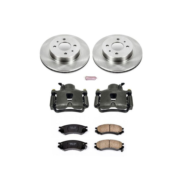 Power Stop 91-92 Saturn SC Front Autospecialty Brake Kit w/Calipers