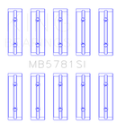 King Nissan MR18DE / MR20DE (Size STD) Main Bearing Set