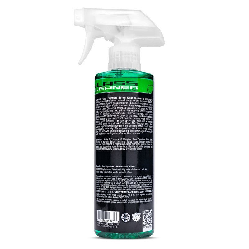 Chemical Guys Signature Series Glass Cleaner (Ammonia Free) -16oz - Case of 6