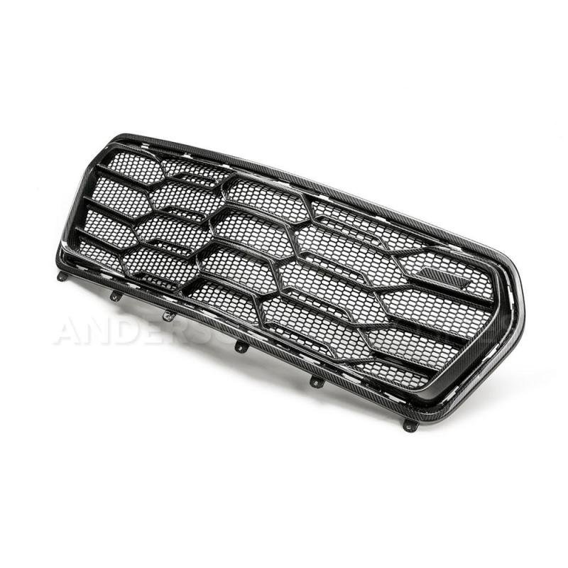 Anderson Composites 17-18 Chevrolet Camaro ZL1 1LE Front Lower Grille