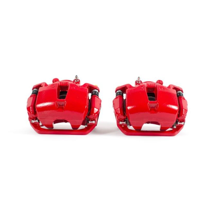 Power Stop 03-05 Infiniti FX35 Front Red Calipers w/Brackets - Pair