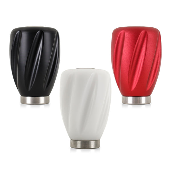 Mishimoto Steel Core Twist Shift Knob Black Delrin