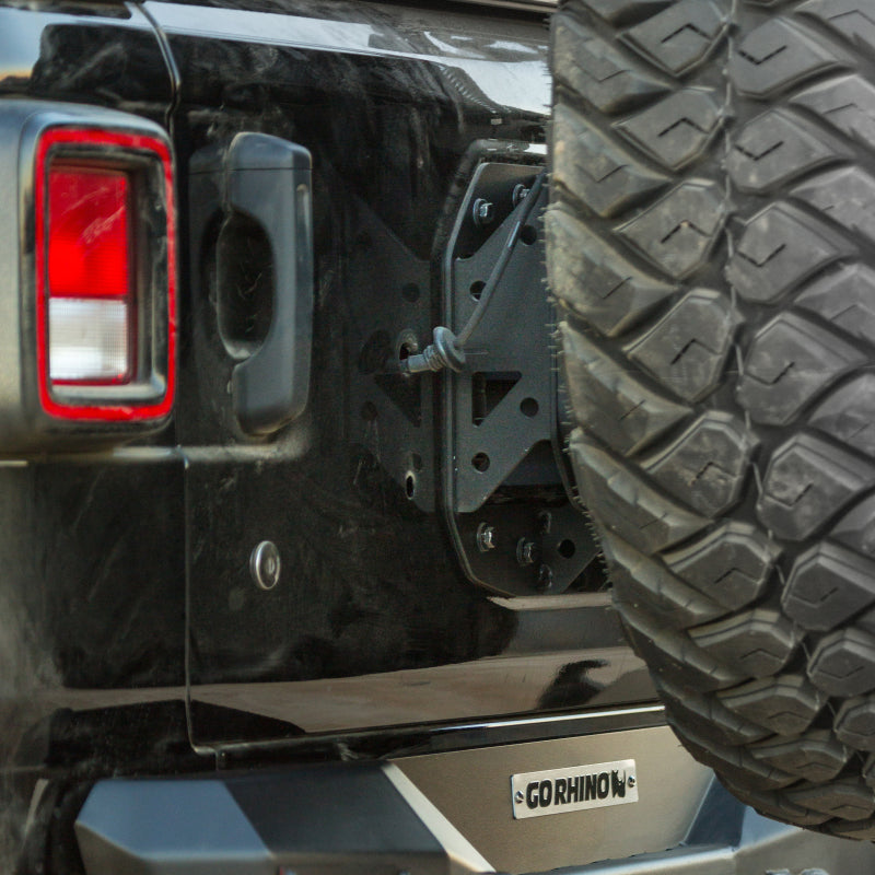 Go Rhino 18-20 Jeep Wrangler JL/JLU Rockline Spare Tire Relocation