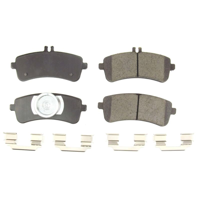 Power Stop 15-18 Mercedes-Benz S63 AMG Rear Z17 Evolution Ceramic Brake Pads w/Hardware