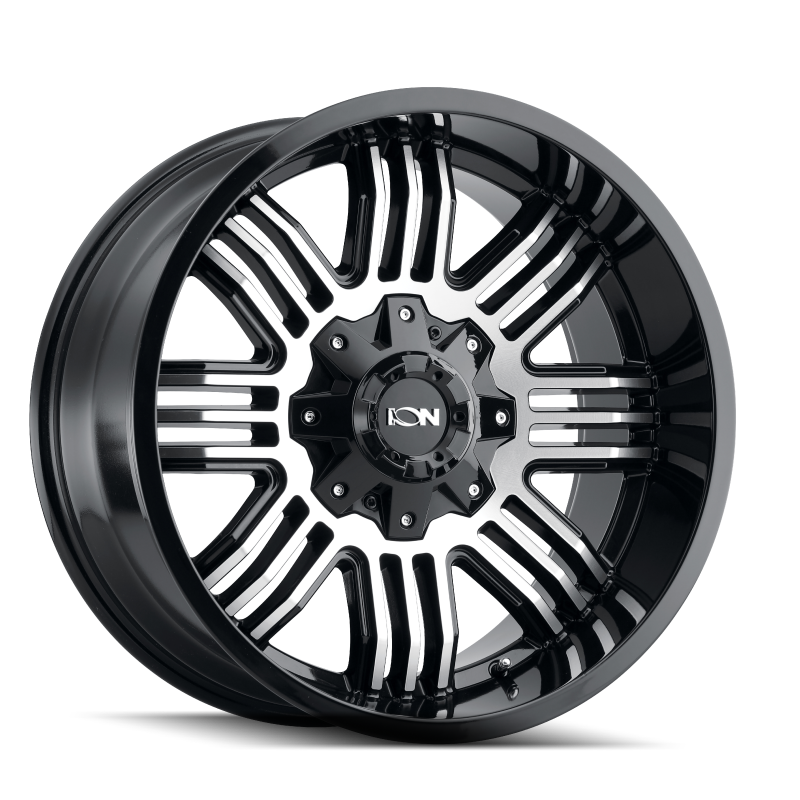 ION Type 144 20x9 / 5x127 BP / 18mm Offset / 87.1mm Hub Black/Machined Wheel