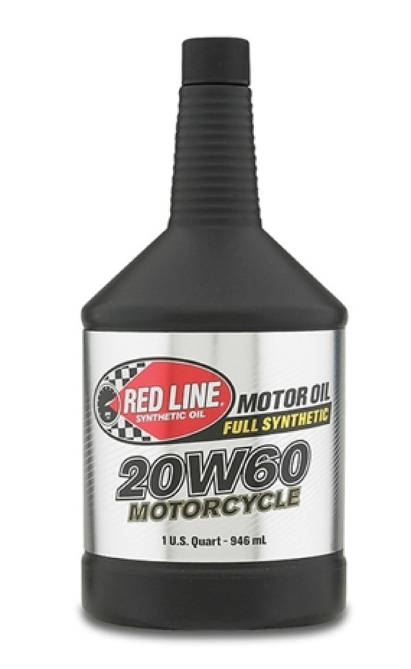 Red Line 20W60 Motorcycle Oil Quart - Case of 12