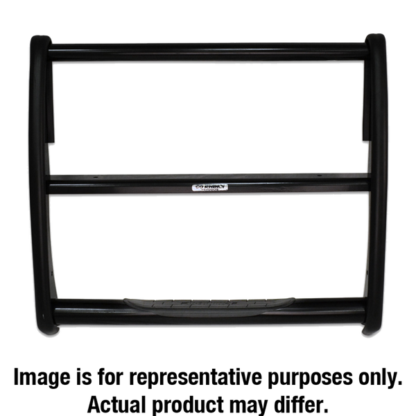 Go Rhino 09-19 Dodge Ram 1500 3000 Series StepGuard - Black (Center Grille Guard Only)