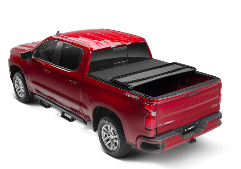 Lund 2019 Chevrolet Silverado 1500 (5.5ft. Bed) Genesis Elite Roll Up Tonneau Cover - Black