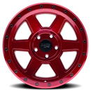 Dirty Life 9315 Compound 17x9 / 6x139.7 BP / -38mm Offset / 106mm Hub Crimson Candy Red Wheel