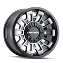 Mayhem 8113 Cortex 17x9 / 5x127 BP / -12mm Offset / 87.1mm Hub Matte Black w/ Dark Tint Wheel