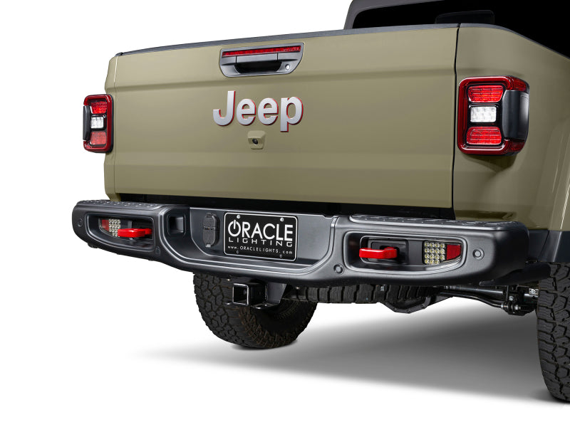 Oracle Rear Bumper LED Reverse Lights for Jeep Gladiator JT - 6000K