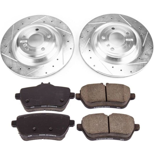 Power Stop 15-16 Mercedes-Benz SL400 Rear Z23 Evolution Sport Brake Kit