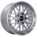 BBS LM 17x7.5 5x130 ET28 CB71.6 Diamond Silver Center Diamond Cut Lip Wheel