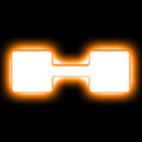 ORACLE Lighting Universal Illuminated LED Letter Badges - Matte White Surface Finish - H