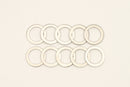 DeatschWerks -6 AN Aluminum Crush Washer (Pack of 10)
