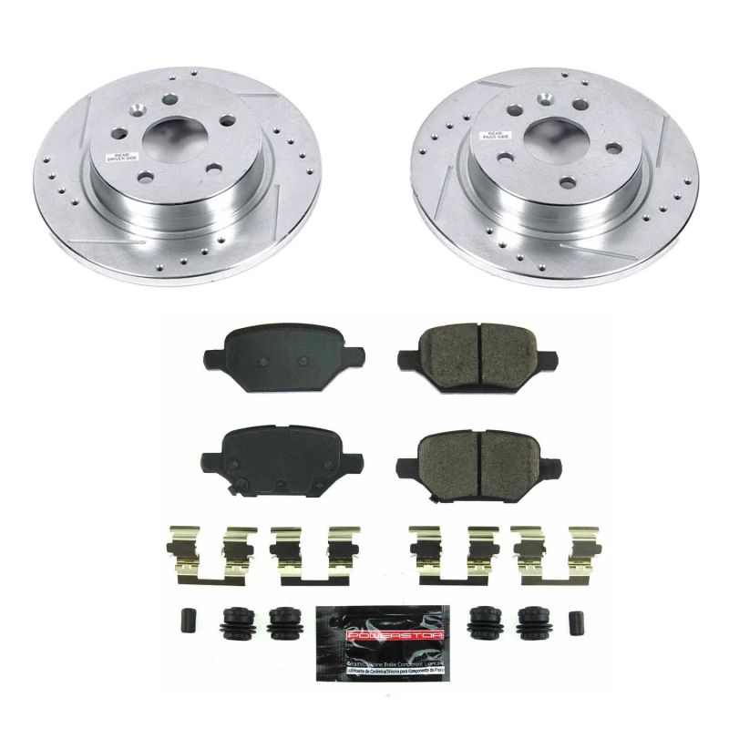 Power Stop 18-20 Buick Encore Rear Z23 Evolution Sport Brake Kit