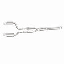 MagnaFlow 11-12 Dodge Charger SRT-8 Hemi Dual Split Rear Exit Stainless Cat-Back Performance Exhaust