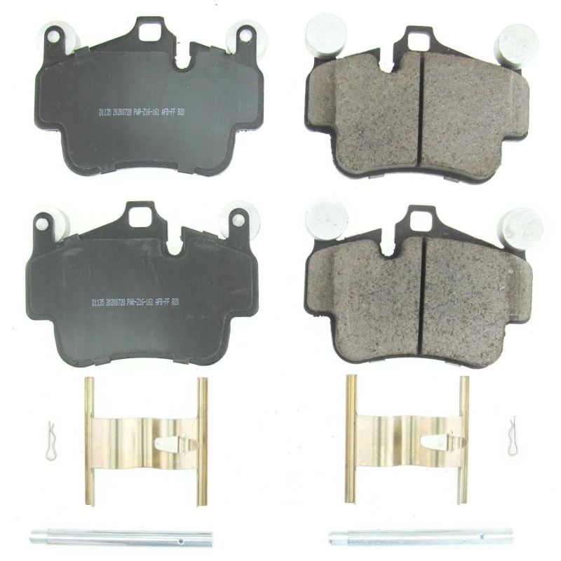 Power Stop 05-08 Porsche 911 Front or Rear Z17 Evolution Ceramic Brake Pads w/Hardware