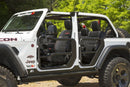 Rugged Ridge Fortis Front Tube Doors with Mirrors 18-20 Jeep Wrangler JL/JT