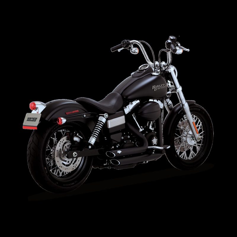 Vance and Hines Shortshots Stagg Pcx Blk