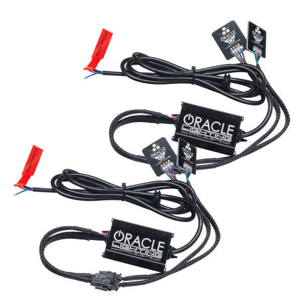 Oracle 19-21 RAM 1500 RGB Headlight Demon Eye Kit - LED Projector - ColorSHIFT w/o Controller