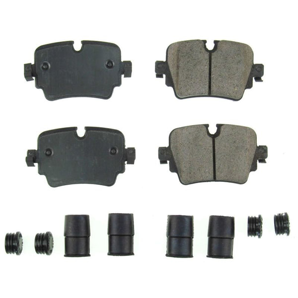 Power Stop 14-19 Jaguar F-Type Rear Z17 Evolution Ceramic Brake Pads w/Hardware