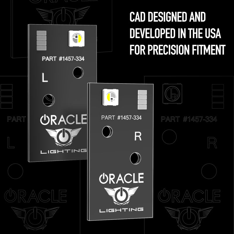 Oracle 14-21 Infiniti Q50 RGB+W Headlight DRL Upgrade Kit - ColorSHIFT w/o Controller