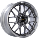 BBS RS-GT 19x8 5x114.3 ET45 Diamond Black Center Diamond Cut Lip Wheel - 82mm PFS Required