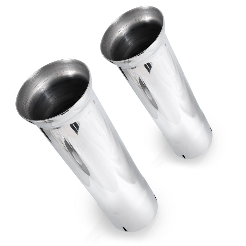 Stainless Works Bell Exhaust Tips- 3in ID Inlet 3in Body