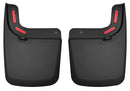 Husky Liners 17 Ford F-250 Super Duty / F-350 Super Duty Rear Mud Guards (w/ Flares) Black