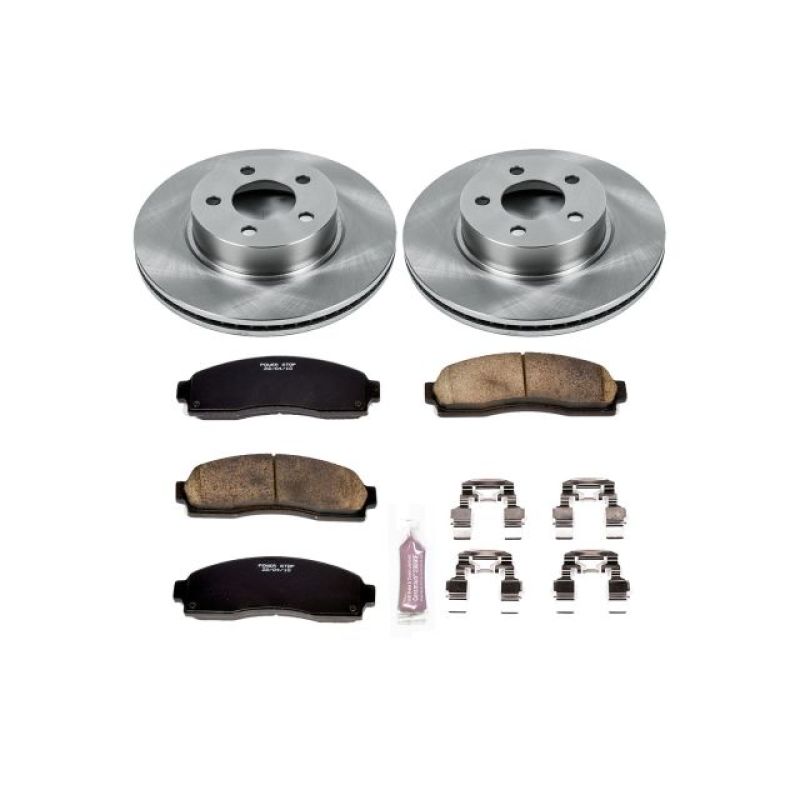 Power Stop 01-03 Ford Explorer Sport Front Autospecialty Brake Kit