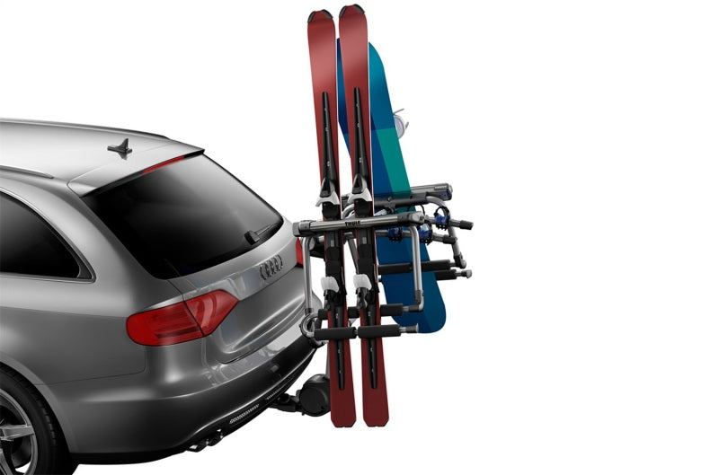 Thule Tram Ski/Snowboard Rack (Req. Thule Hanging Hitch Bike Rack to Mount) - Black/Silver