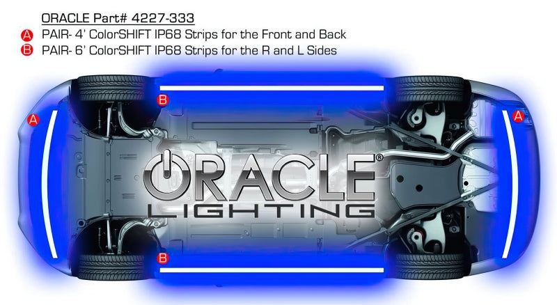 Oracle Universal LED Underbody Kit - ColorSHIFT