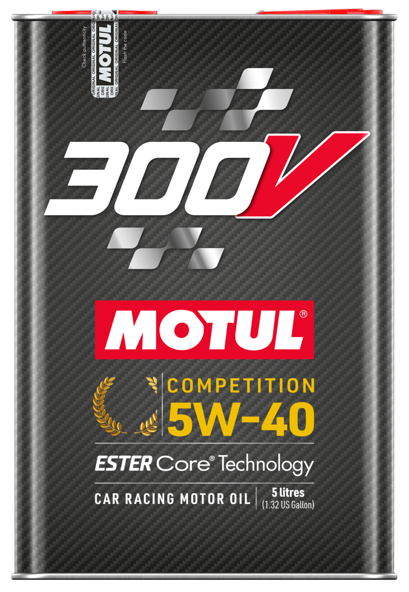 Motul 5L 300V Competition 5W40 - Case of 4