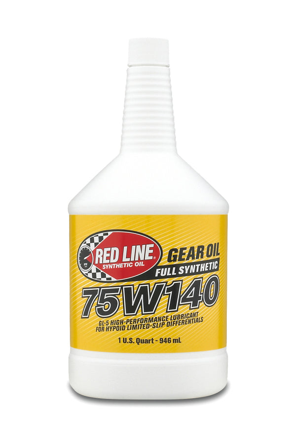 Red Line 75W140 Gear Oil Quart - Case of 12