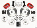 Wilwood Dynapro Dust-Boot Front Kit 11.00in Red 67-69 Camaro 64-72 Nova Chevelle