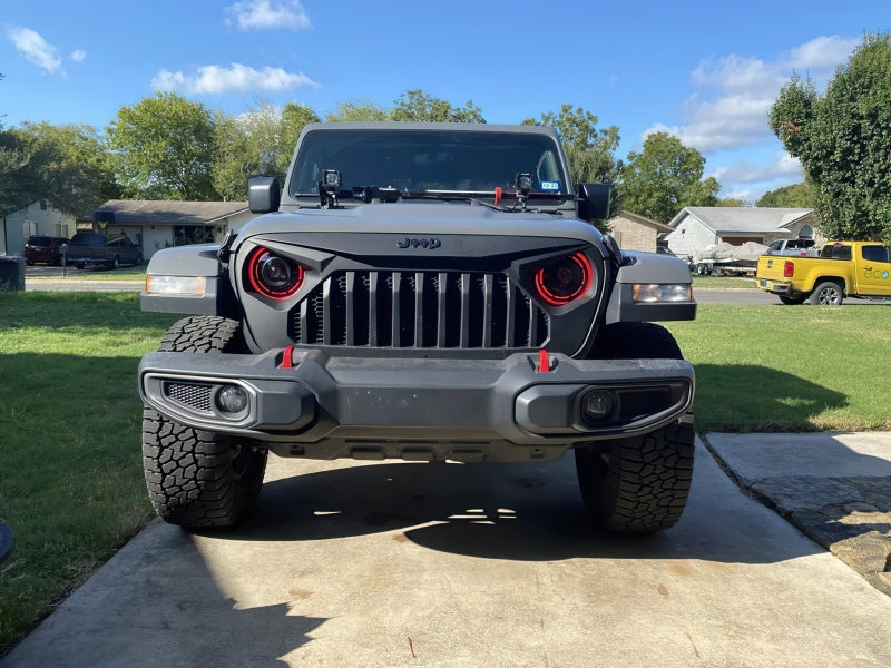 Oracle Oculus Bi-LED Projector Headlights for Jeep JL/Gladiator JT - ColorSHIFT w/ Simple Controller