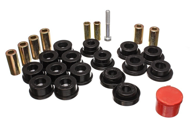 Energy Suspension Control Arm Bushings - Front - Black