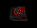 ANZO 2006-2008 Dodge Charger LED Taillights Black