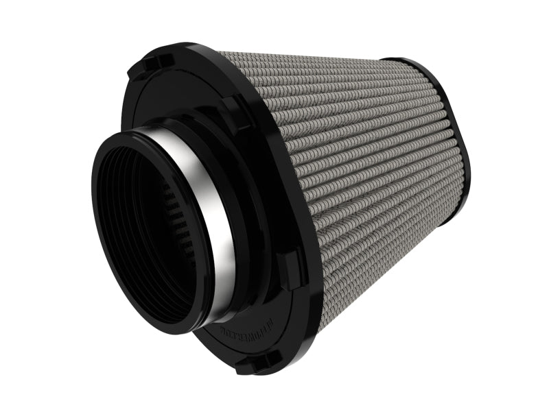 aFe MagnumFORCE Intake Replace Air Filter w/PDS Media 4in F x 7.75x6.5in B x 4.75x3.5in T x 7in H