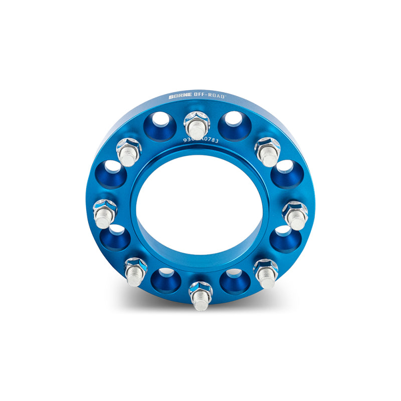 Mishimoto Borne Off-Road Wheel Spacers 8x180 124.1 32 M14 Blue